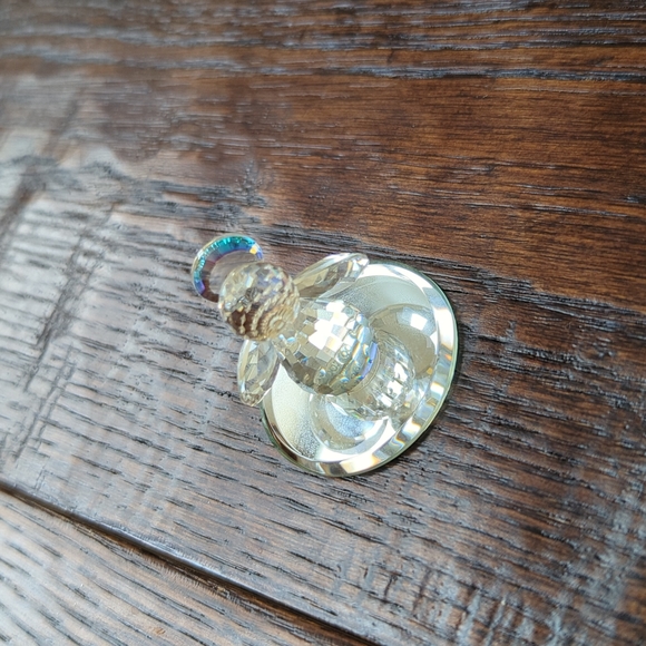 SWAROVSKI I Vintage Retired Mini Angel on Mirror ZOO Collection Crystal Figurine - Picture 2 of 10